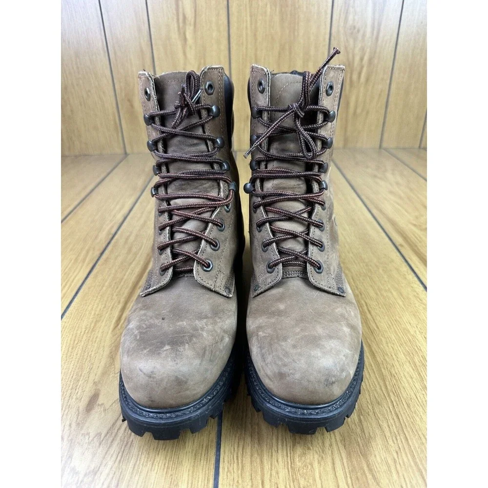 Matterhorn brown Leather  Boots Steel Toe Insulated 120+ Abrasion‎ 7.5 M